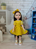 Платье желтое Handmade для кукол Paola Reina, 32 см