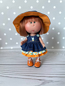 Сарафан и панама для куклы little Mia Nines d'Onil 23 см