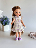 Комплект цветочное платье и туфли для кукол подружек Paola Reina 32 см