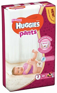 Картинка для подгузников-трусиков Huggies #STRANAPROIZVODITEL# Pants