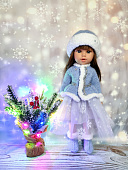 Костюм Снегурочки для куклы 35-40 см (Little Kidz Gotz, Marina Pau)