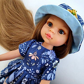 Кукла Paola Reina 14813 Рапунцель в платье со шляпой, 32 см