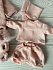 Теплый комплект одежды Girl с пледом для пупса Nines d'onil 40 cm Nines B-40-4 #Tiptovara#