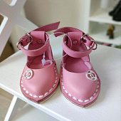 Модные розовые туфли для куклы Paola Reina, 32 см