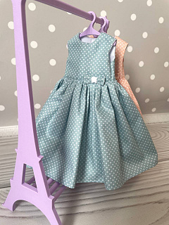 Платье в горошек для кукол Paola Reina, 32 см Paola Reina HM-KS-1066 #Tiptovara#