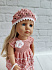 Платье вязанное с сумочкой для куклы 36 см - Лотта Готц Gotz HM-EK-1017 #Tiptovara#
