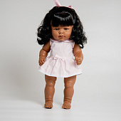 Виниловая кукла Manolo Carabonita темнокожая 48 см MN211