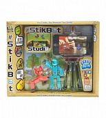 Игровой набор для анимационного творчества STIKBOT S1 – СТУДИЯ (2 экскл. фигурки, штатив)
