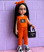 Костюм Шанель Апельсин для куклы PaolaReina, 32 см
