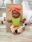 Пупс кукла мини Gestito Afro Lamagik, 18 см 130U