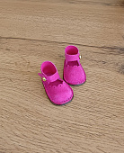 Замшевые розовые туфли для куклы Paola Reina, 32 см