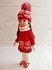 Теплый костюм Handmade для кукол Paola Reina красно-белый, 32 см Paola Reina  #Tiptovara#