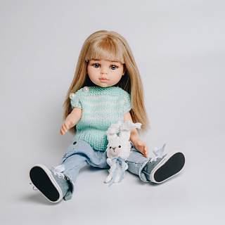 Куклы  виниловая кукла 13207-autfit1