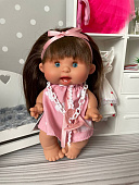 Пупс нежная девочка Nines d'onil Pepotes закрывает глаза, 26 см