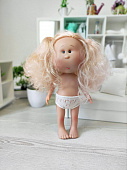 Испанская кукла Mia Nines d'Onil светлые волосы без одежды, 30 см