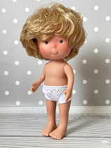 Кукла мальчик Pippo Blond Nines d'Onil Nude 2899 Модель HH 30 см