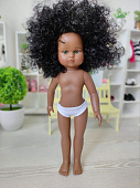 Кукла Нани Ламаджик 33022 зеленоглазая мулаточка без одежды, 33 см