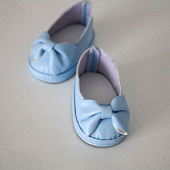 Обувь для Paola Reina- голубые туфельки лодочки