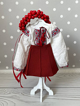 Вышиванка, юбка и венок для куклы Gotz Little Kidz 36 см