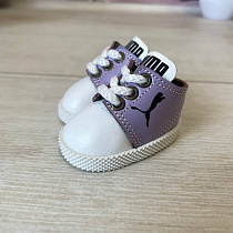 Замшевые кеды Puma для кукол Gotz Little Kidz 36 см, Marina&Pau 40 см (сирень)