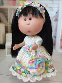 Платье с сумочкой для куклы little Mia Nines d'Onil 23 см