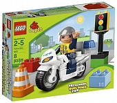 Полицейский Лего мотоцикл 