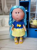 Платье Ukraine для куклы little Mia Nines d'Onil 23 см
