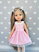Платье розовое ручной работы для кукол Paola Reina, 32 см