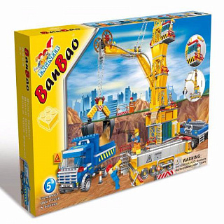 8523 #Tiptovara# Banbao Конструктор типа Лего