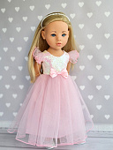Нарядное платье фатин для кукол Gotz, 48-50 см
