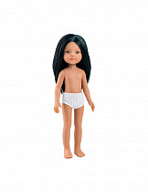 Кукла Paola Reina 13718 Meily negro в трусиках, 32 см