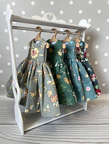 Платье Лесная сказка для кукол Паола Рейна, 32 см