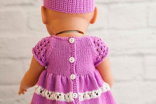 Одежда для пупсов Baby Born платье Handmade, 42-45 см Zapf  #Tiptovara#