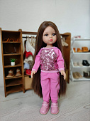 Кукла Carol Paola Reina 32 см в розовом костюме