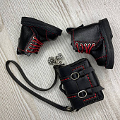 Набор кожаные ботинки и сумочка для кукол Paola Peina, Antonio Juan, 32 см