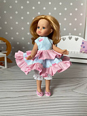 Платье с панталончиками для куклы мини Паола Рейна, 21 см