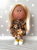 Комплект - платье и панталоны для куклы little Mia Nines d'Onil 23 см