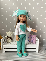 Флисовый костюм для куклы Паола Рейна, 32 см