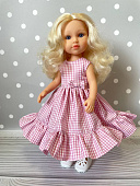 Розовое платье для кукол Paola Reina, 32 см