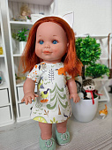 Платье Лисичка для куклы Betty Lamagik, 30 см
