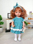 Кукла Marieta в платье в горошек Dnenes/Carmen Gonzalez, 34 см