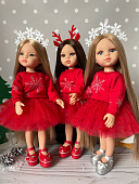 Для кукол 32 см ручной работы костюм недорого