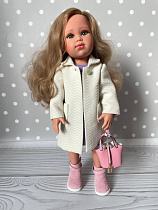 Пальто на подкладке для куклы Llorens 42 см
