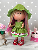 Одежда для куклы little Pippa, Mia Nines d'Onil 23 см - сарафан и панама